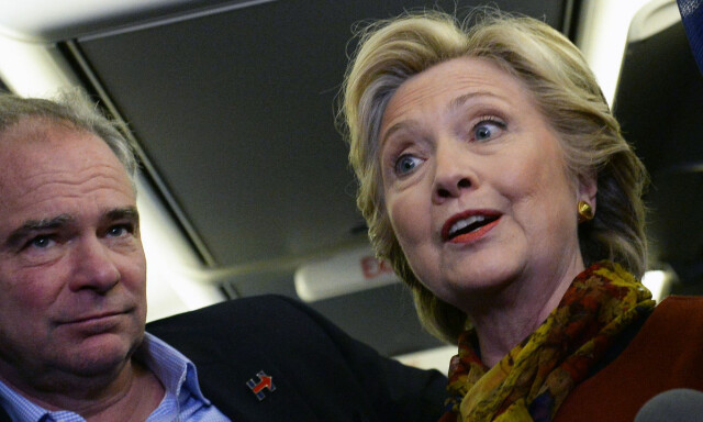 image: Hillary Clinton sier hun er ferdig med Trump